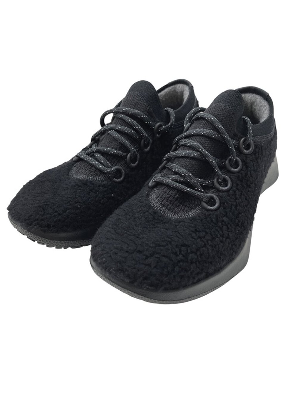 NWOT allbirds Women’s Wool Dasher 2 Fluffs Sneaker Black Size 9